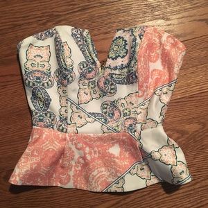 Sabo Skirt corset top. XS